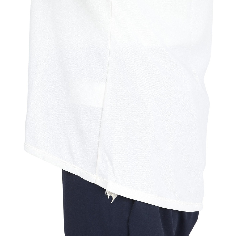 ルコックスポルティフ（lecoqsportif）（レディース）テニスウェア レディース プラクティス 半袖Tシャツ LN4FHT51L WH01