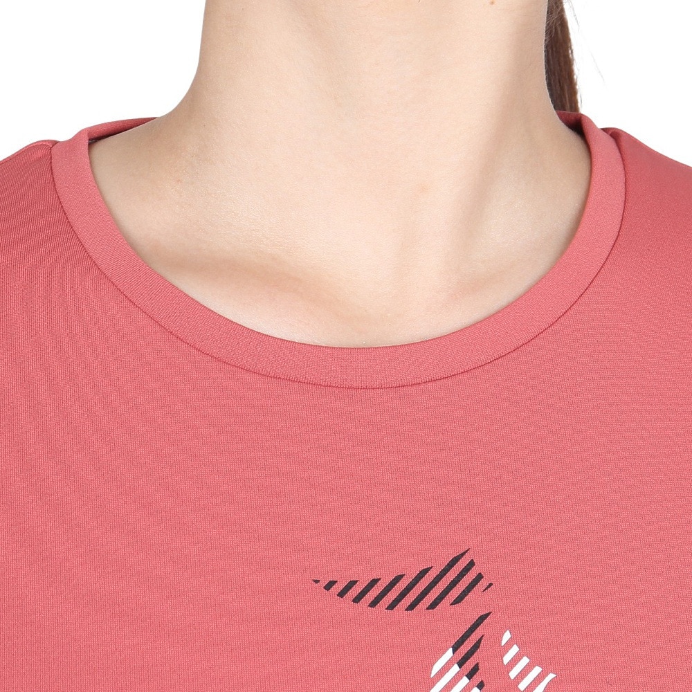 ルコックスポルティフ（lecoqsportif）（レディース）テニスウェア プラクティスシャツ LN4FHT52L PK00