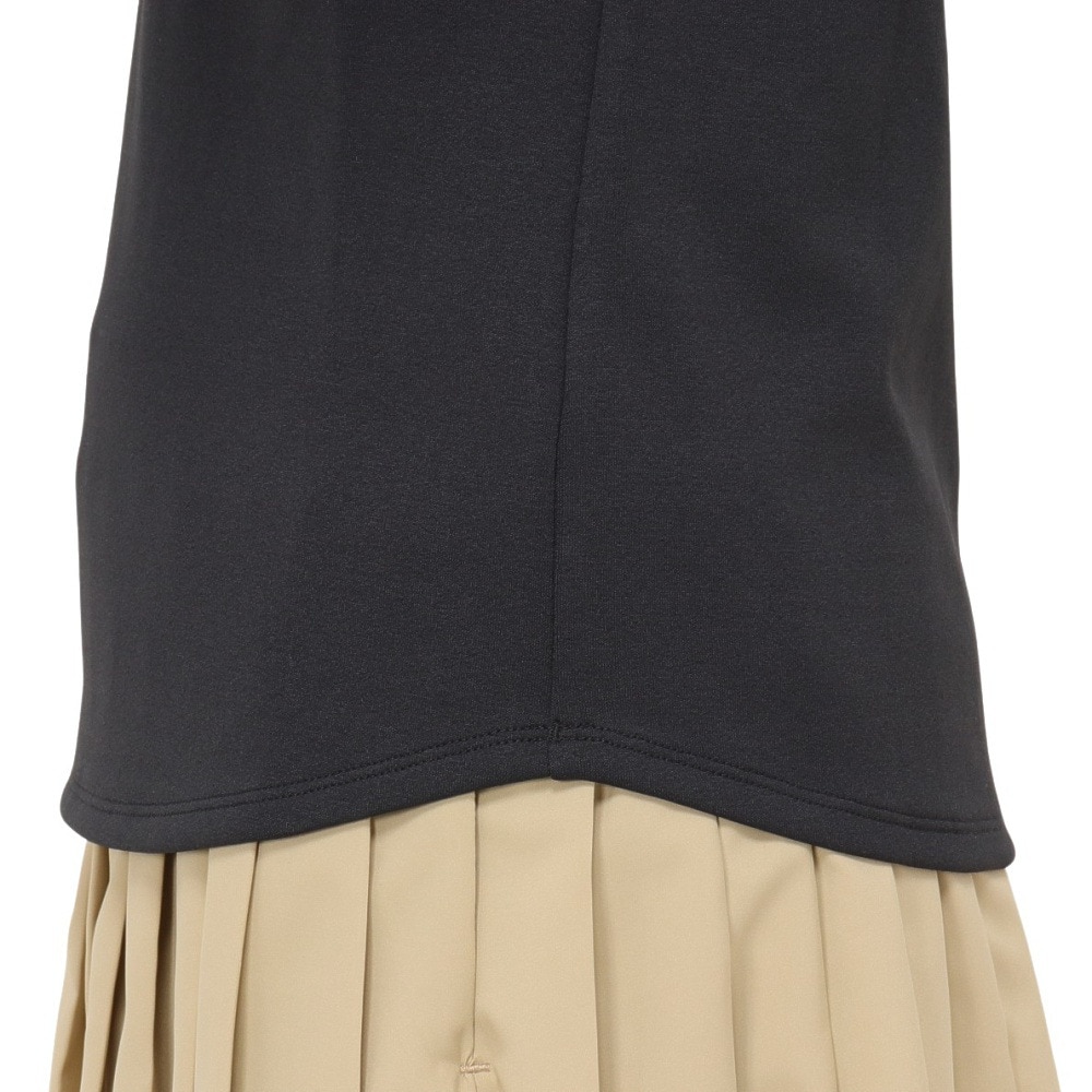 ルコックスポルティフ（lecoqsportif）（レディース）テニスウェア モックネック 長袖シャツ ロングスリーブ LN4FLT11L BK00