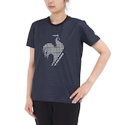 (レディース)テニスウェア グラフィック半袖Tシャツ LT4FHT01L NV00