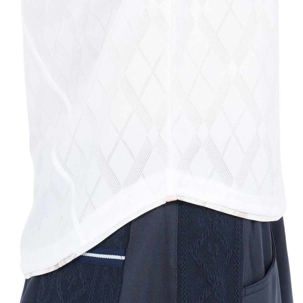 バボラ（BABOLAT）（レディース）テニスウェア PURE 半袖 シャツ BWG5324-WH
