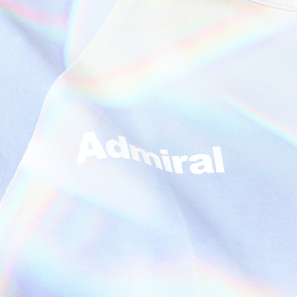 アドミラル（Admiral）（レディース）テニスウェア アシンメトリースラッシュグラフィック Tシャツ ATLA430-SAX