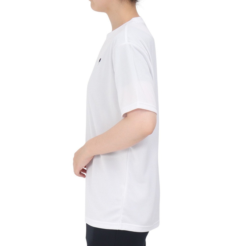 ルコックスポルティフ（lecoqsportif）（メンズ）テニスウェア エコペットショートスリーブシャツ LT5SHTZ1M WH00