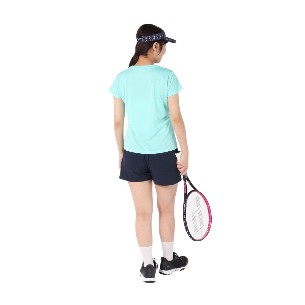 プリンス（PRINCE）（レディース）【新商品】テニスウェア レディース 半袖Tシャツ 吸水速乾・UPF50 WS5055 100 MIG