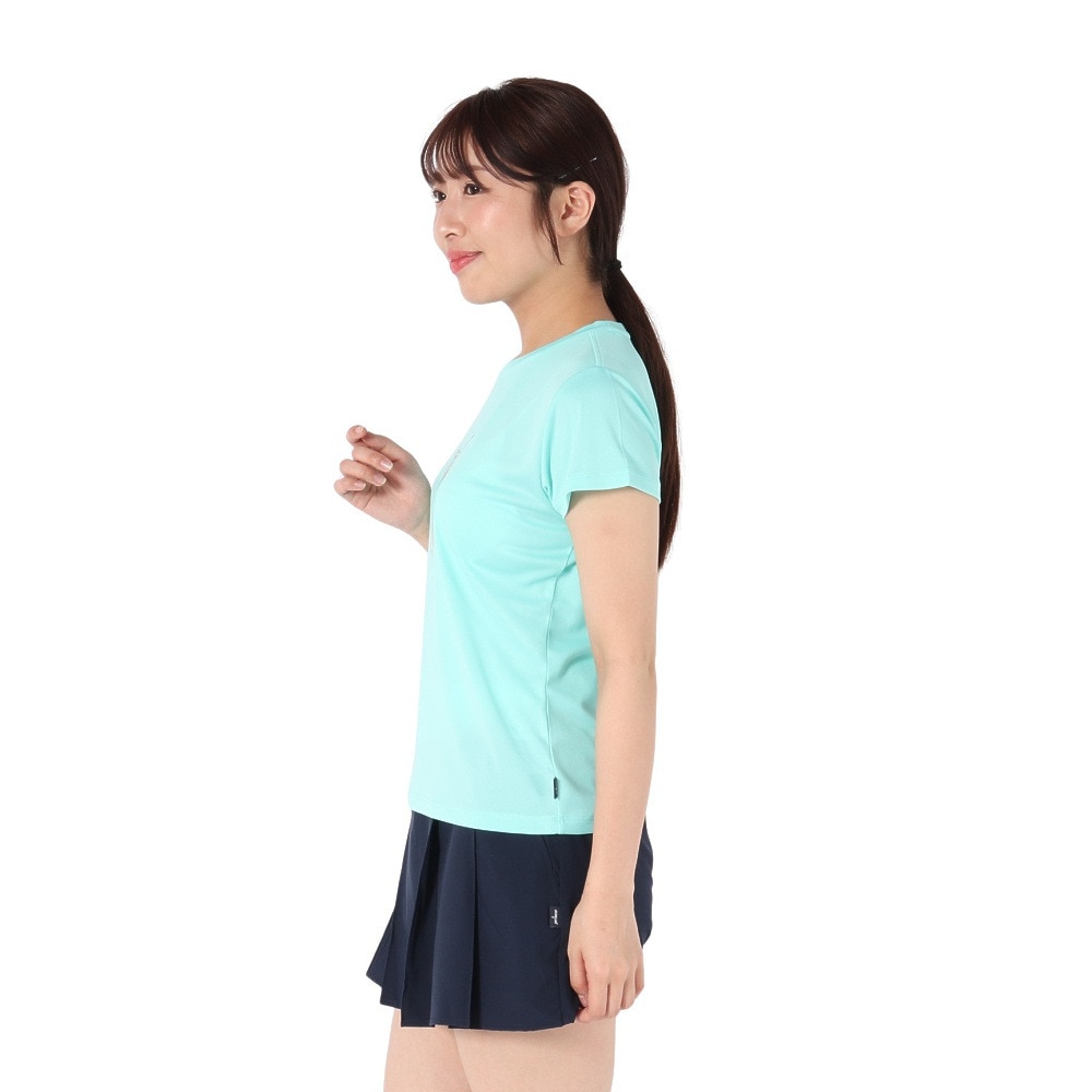 プリンス（PRINCE）（レディース）【新商品】テニスウェア レディース 半袖Tシャツ 吸水速乾・UPF50 WS5055 100 MIG