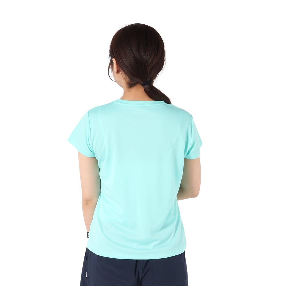 プリンス（PRINCE）（レディース）【新商品】テニスウェア レディース 半袖Tシャツ 吸水速乾・UPF50 WS5055 100 MIG