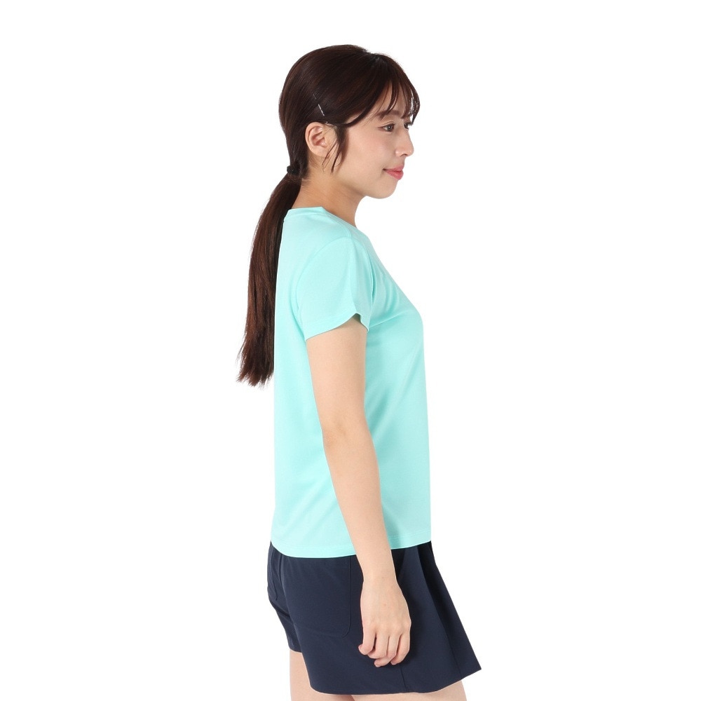 プリンス（PRINCE）（レディース）【新商品】テニスウェア レディース 半袖Tシャツ 吸水速乾・UPF50 WS5055 100 MIG
