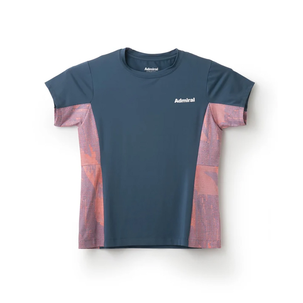 アドミラル ゴルフ（Admiral GOLF）（レディース）テニスウェア サイドフレアヘムグラフィックTシャツ ATLA503-NVY