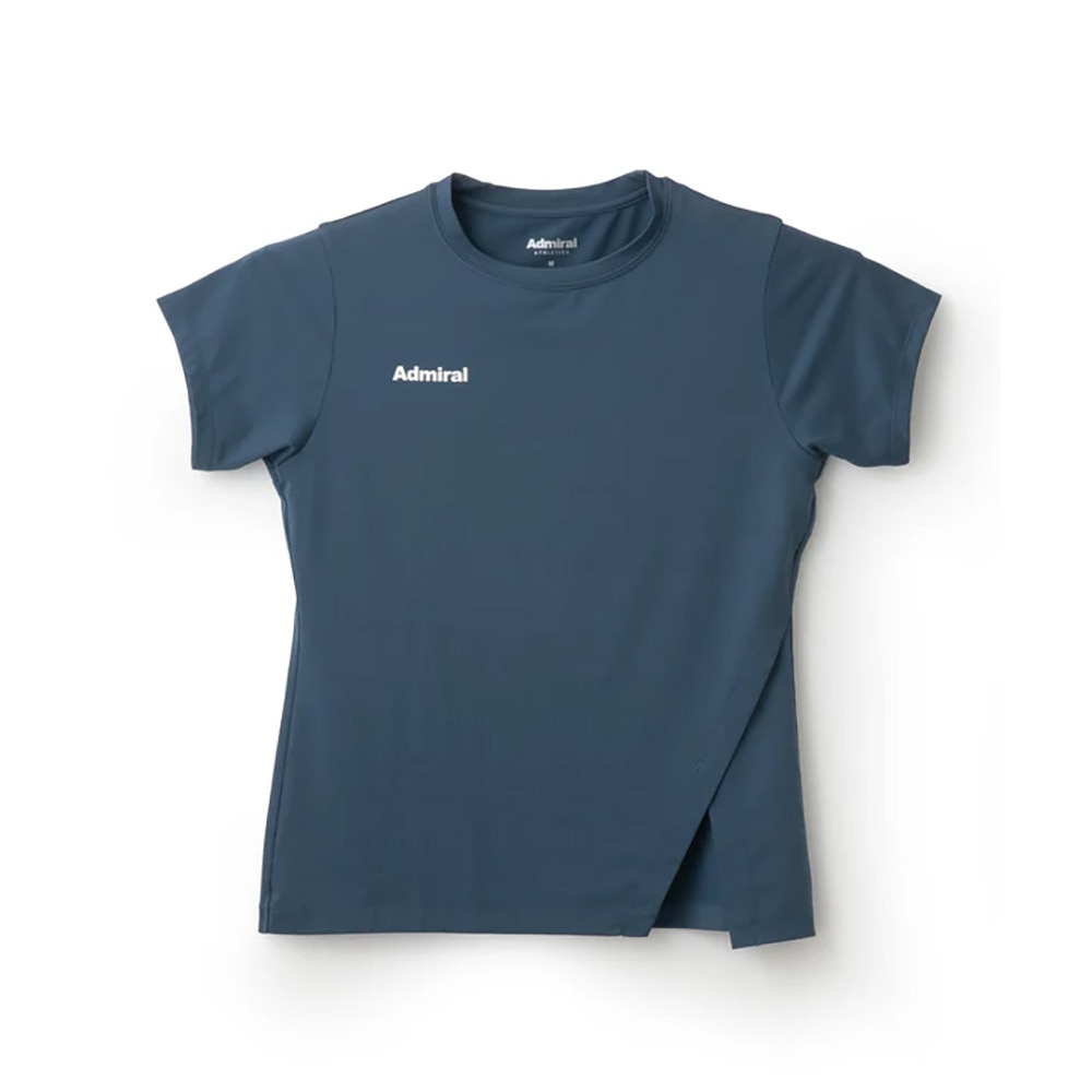 アドミラル ゴルフ（Admiral GOLF）（レディース）テニスウェア サイドアシメスリットTシャツ ATLA508-NVY