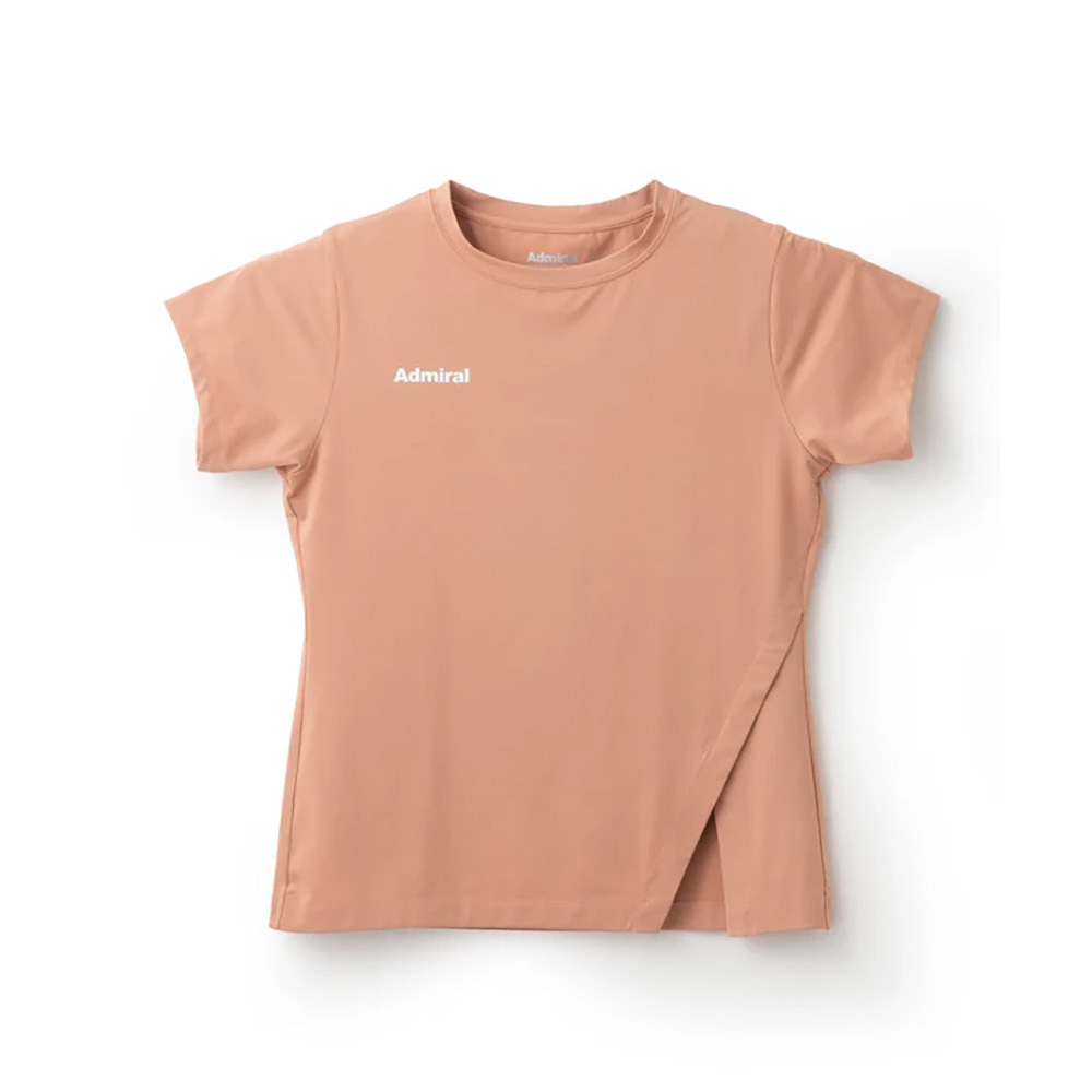 アドミラル ゴルフ（Admiral GOLF）（レディース）テニスウェア サイドアシメスリットTシャツ ATLA508-ORG