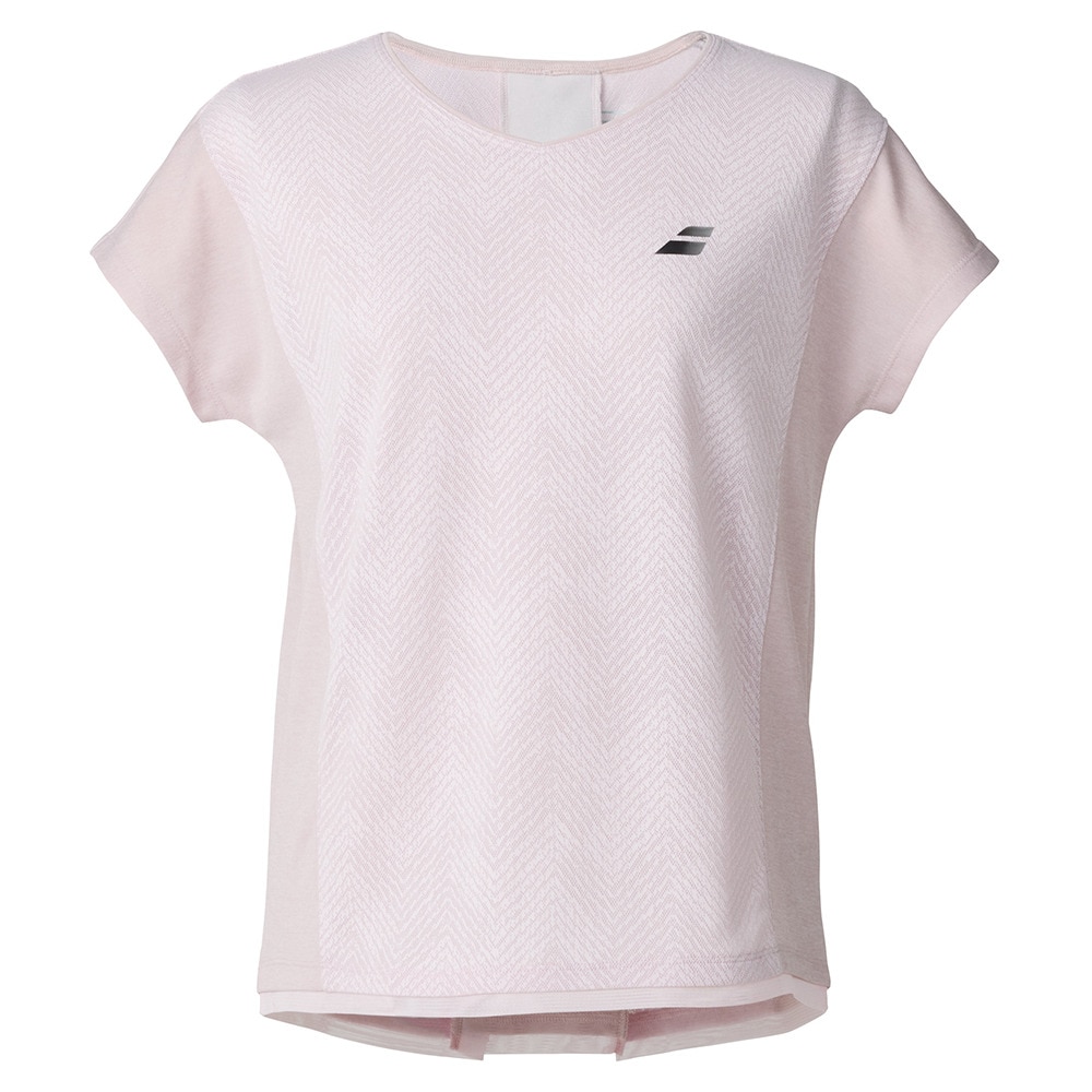 バボラ（BABOLAT）（レディース）テニスウェア レディース VS ショートスリーブ シャツ BWG5371-PK
