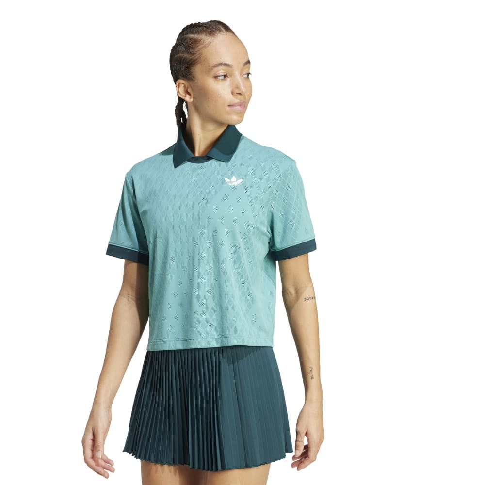 アディダス（adidas）（レディース）テニスウェア テニス プロ クライマクール ポロシャツ JUU63-JM4735