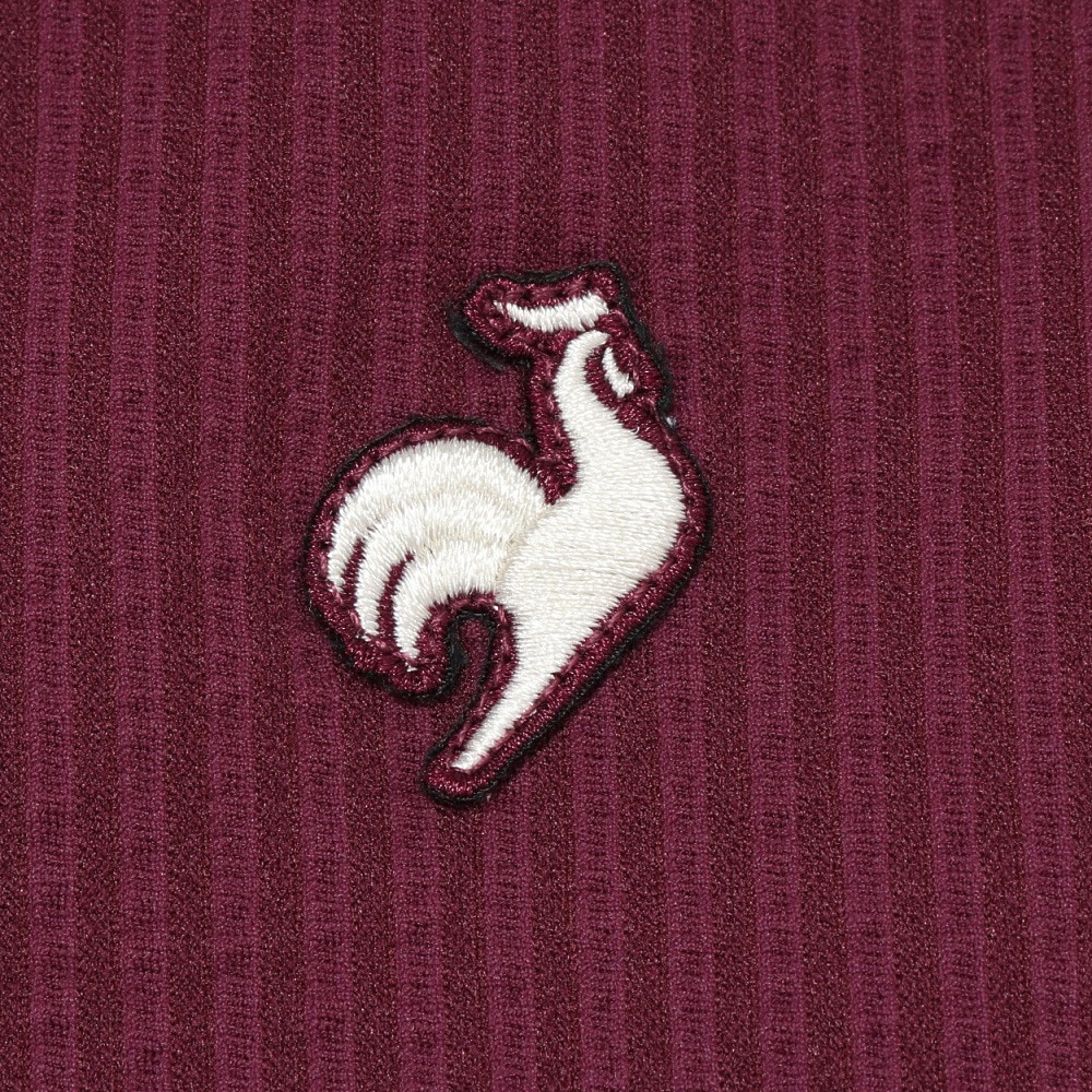 ルコックスポルティフ（lecoqsportif）（レディース）テニスウェア 半袖ゲームシャツ LN5FHT20L WR00