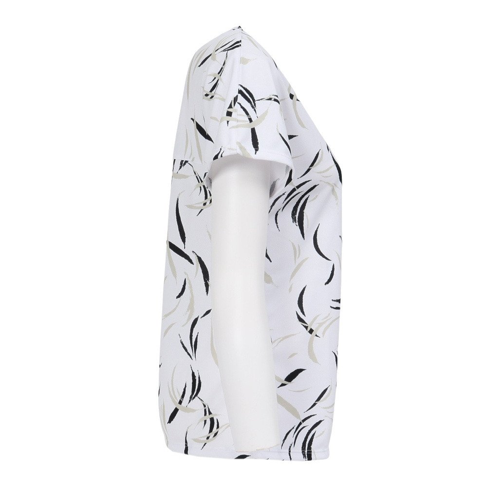 ルコックスポルティフ（lecoqsportif）（レディース）テニスウェア グラフィックゲームシャツ LN4FHT31L WH00