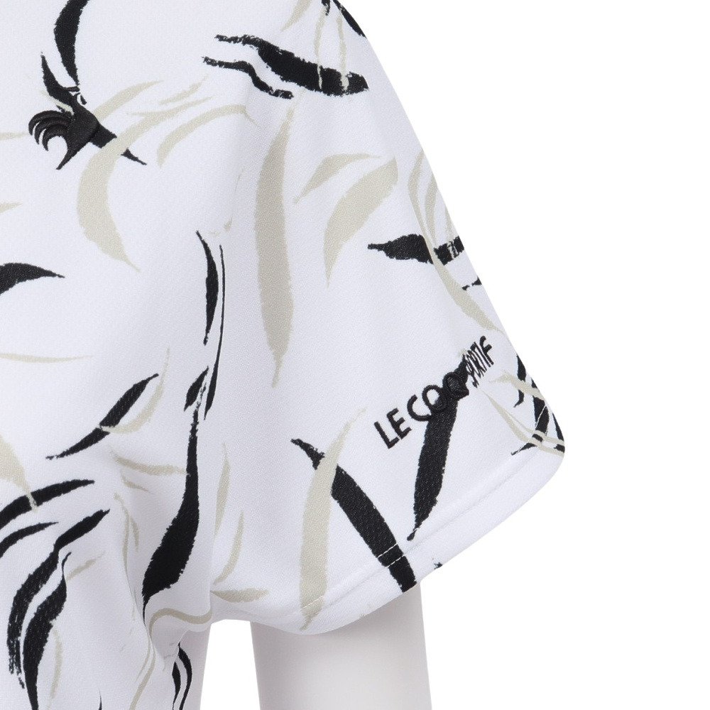ルコックスポルティフ（lecoqsportif）（レディース）テニスウェア グラフィックゲームシャツ LN4FHT31L WH00