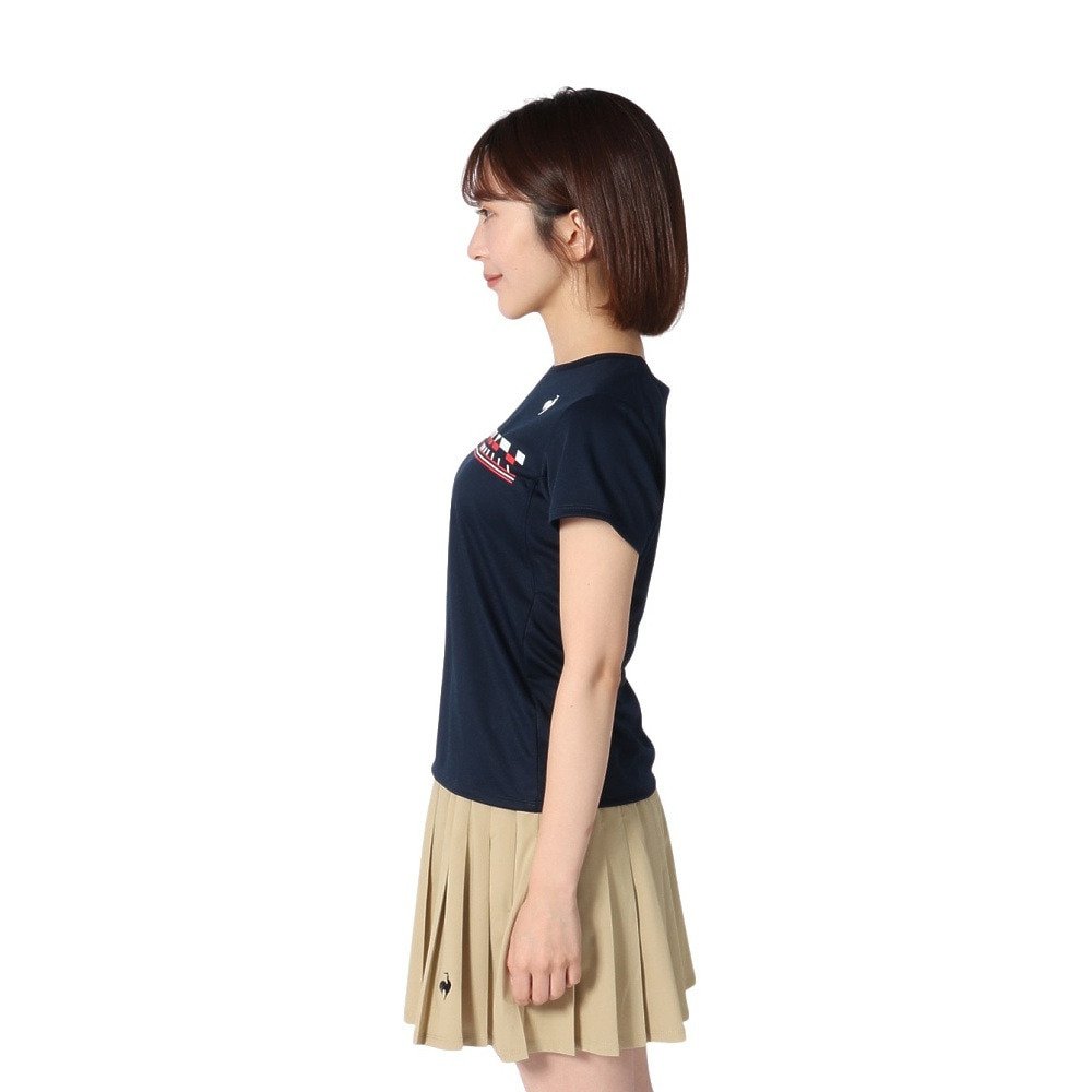 ルコックスポルティフテニスゲームシャツ レディースＯ ルコックスポルティフ（lecoqsportif）（レディース）テニスウェア