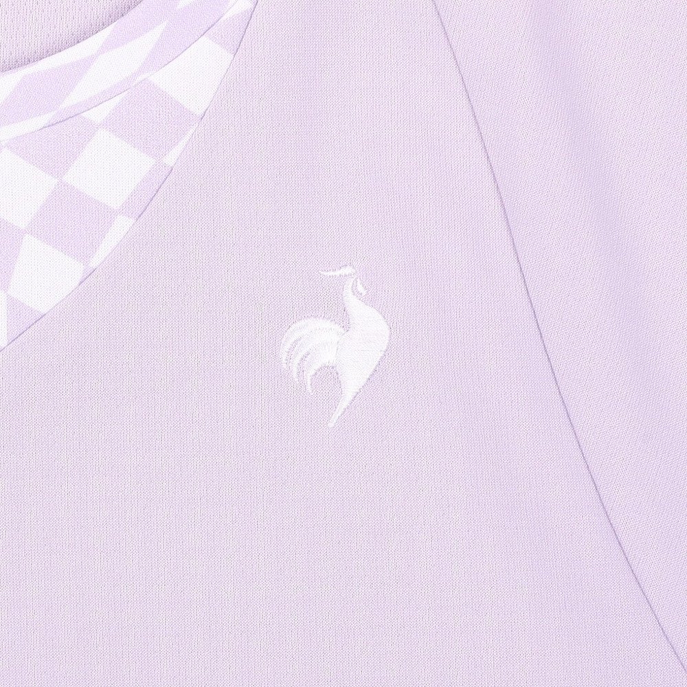 ルコックスポルティフ（lecoqsportif）（レディース）テニスウェア エールフォルム グラフィックゲームシャツ LN5SHT10L PP00