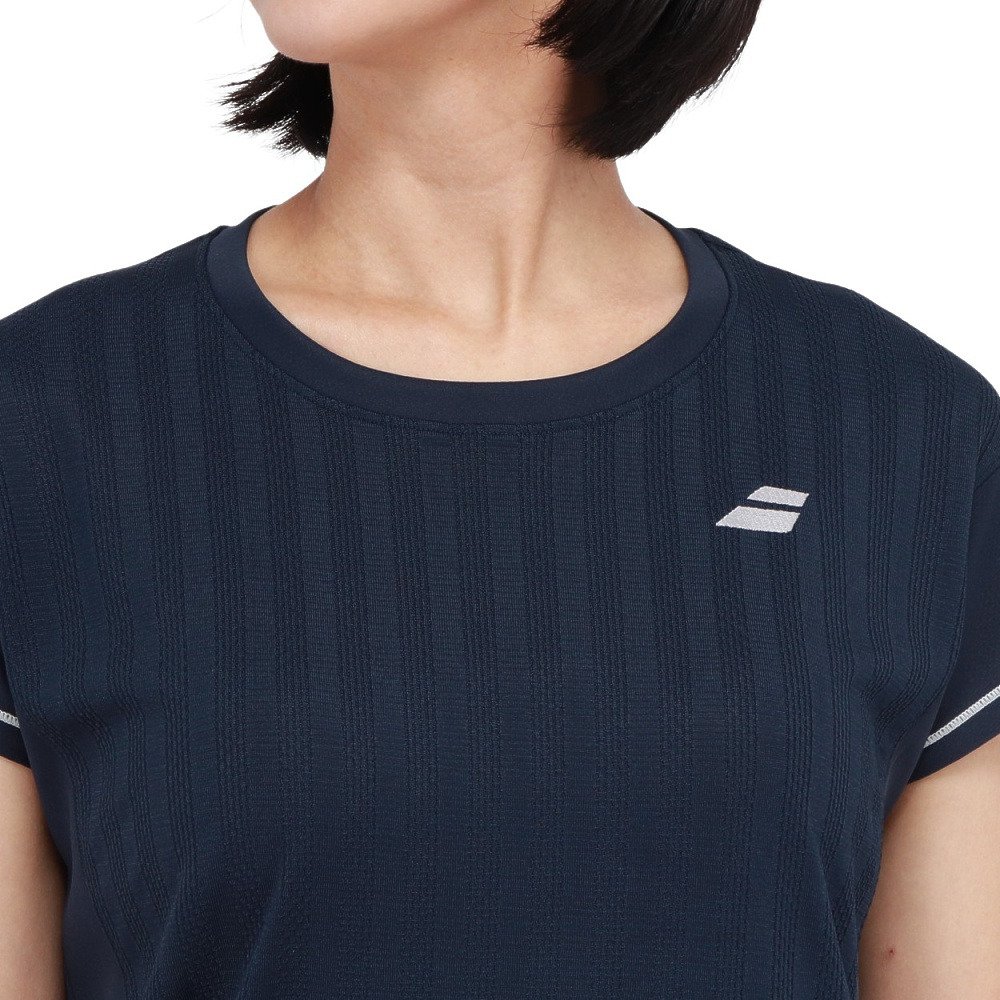 バボラ（BABOLAT）（レディース）テニスウェア PLAY 半袖Tシャツ