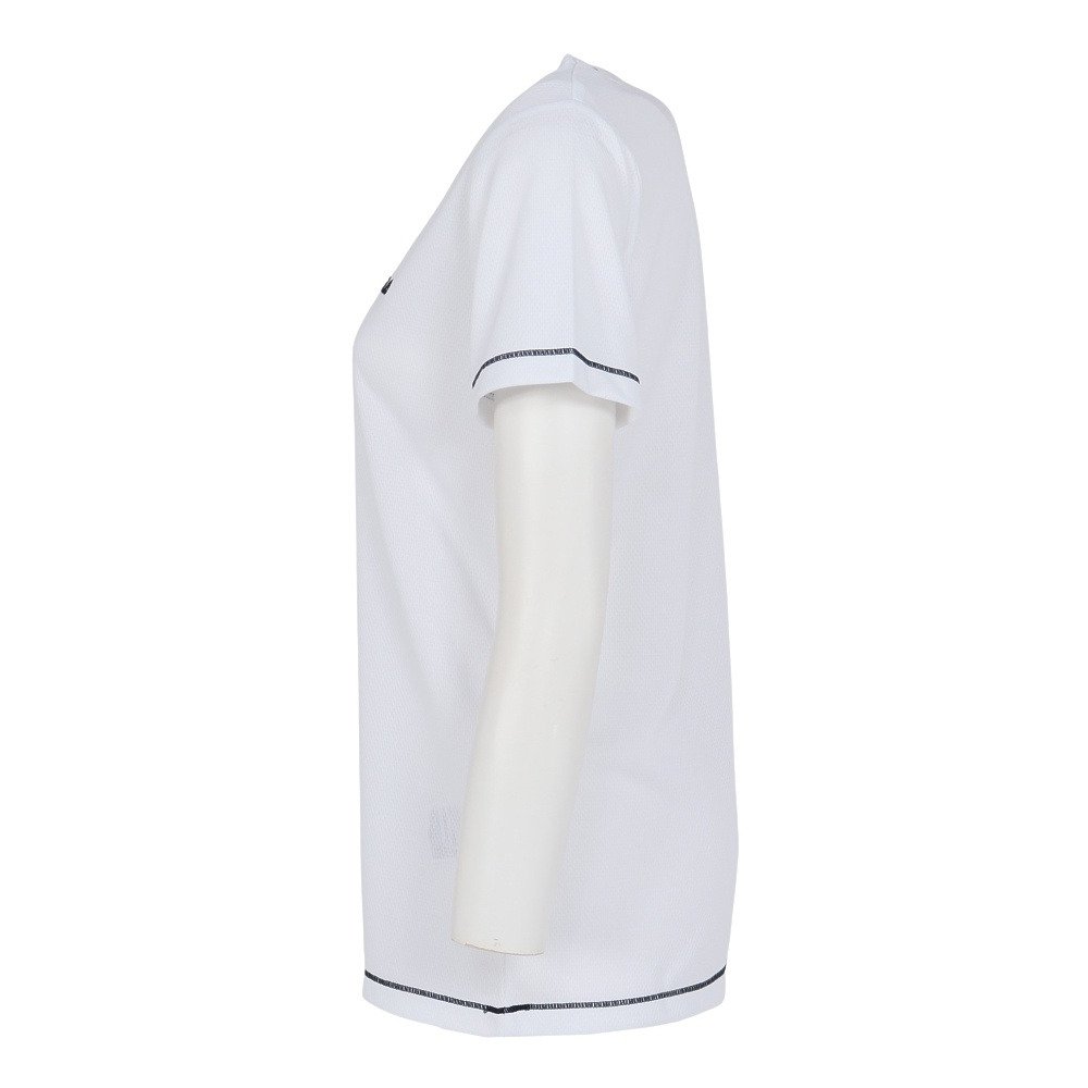 FILA テニスウェア Lサイズ ホワイト フィラ（FILA）（レディース）テニスウェア 半袖Tシャツ CE6SAW037-WT0