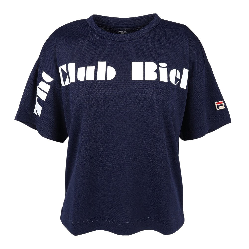 フィラ（FILA）（レディース）テニスウェア グラフィック半袖Tシャツ