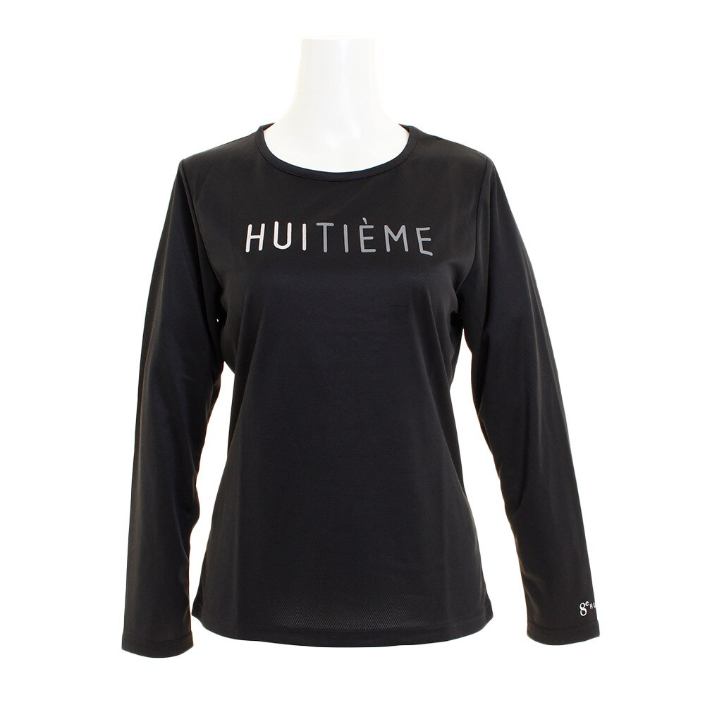 Tシャツ レディース 長袖 ロングスリーブ グラフィック Hu18flsblk 吸汗速乾 Uvカット ウィッテム エルブレス Tシャツ レディース 長袖 ロングスリーブ グラフィック Hu18flsblk 吸汗速乾 Uvカット ウィッテム エルブレス