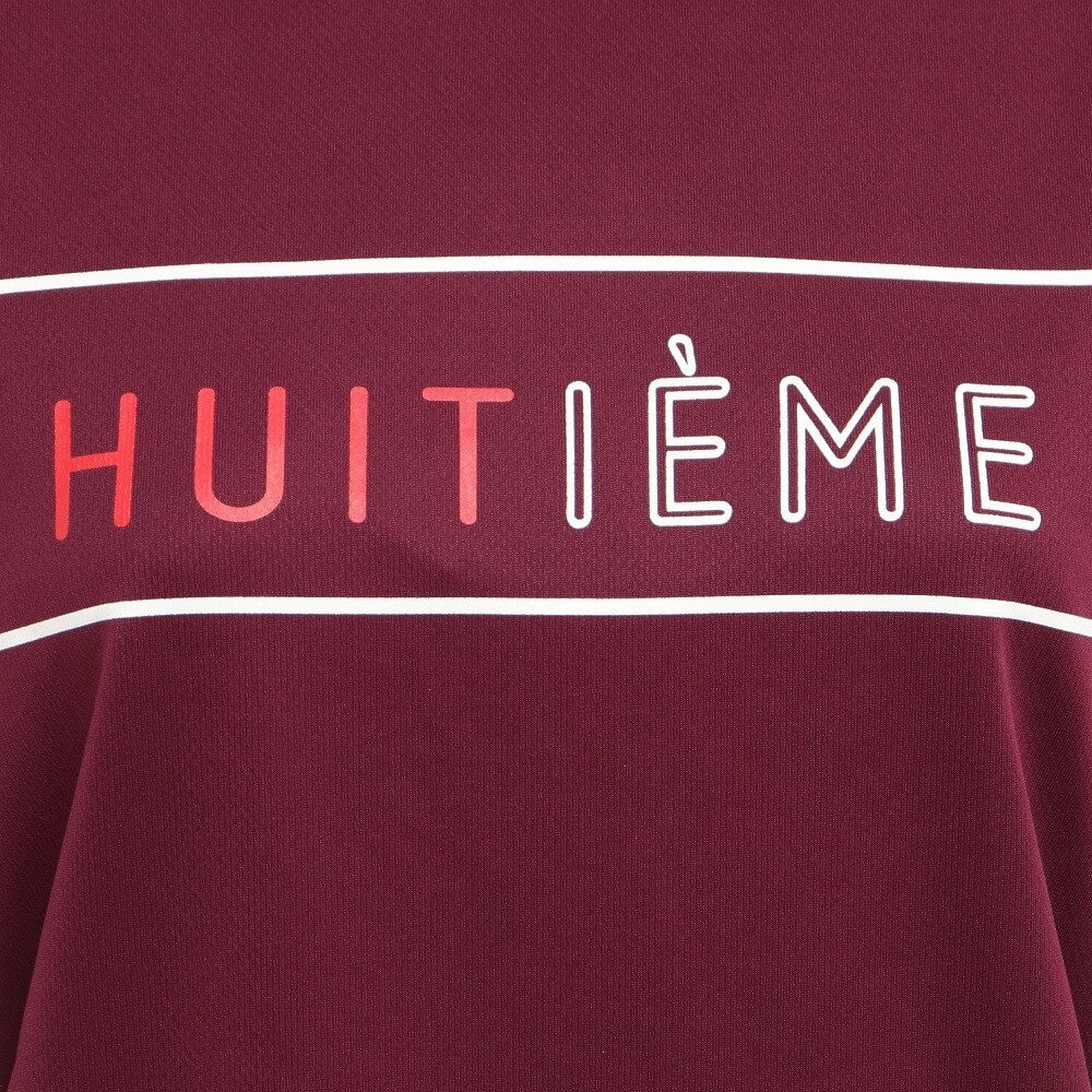 ウィッテム（HUITIEME）（レディース）テニスウェア レディース Logo Flock 長袖Tシャツ HU19F02LS733164MRN