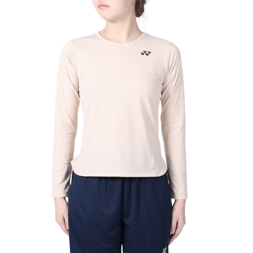 ヨネックス（YONEX）（レディース）テニスウェア レディース 長袖Tシャツ 16654-452 速乾