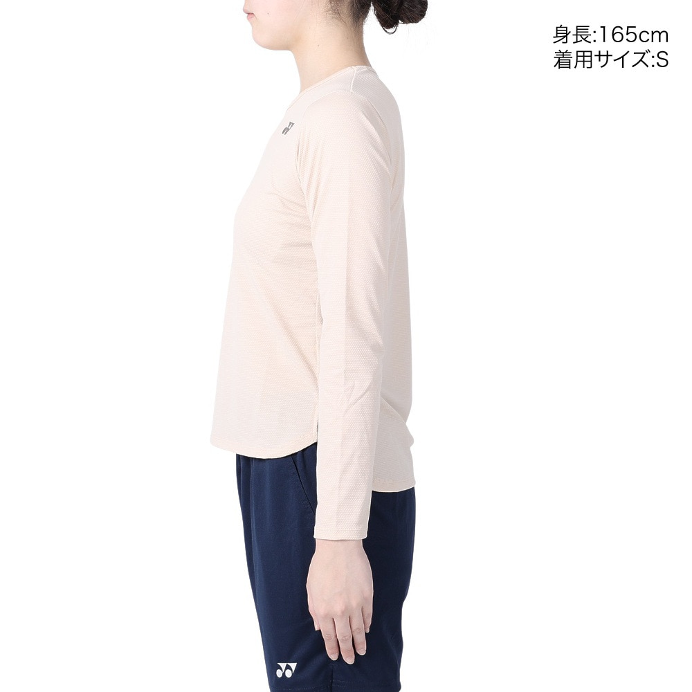 ヨネックス（YONEX）（レディース）テニスウェア レディース 長袖Tシャツ 16654-452 速乾