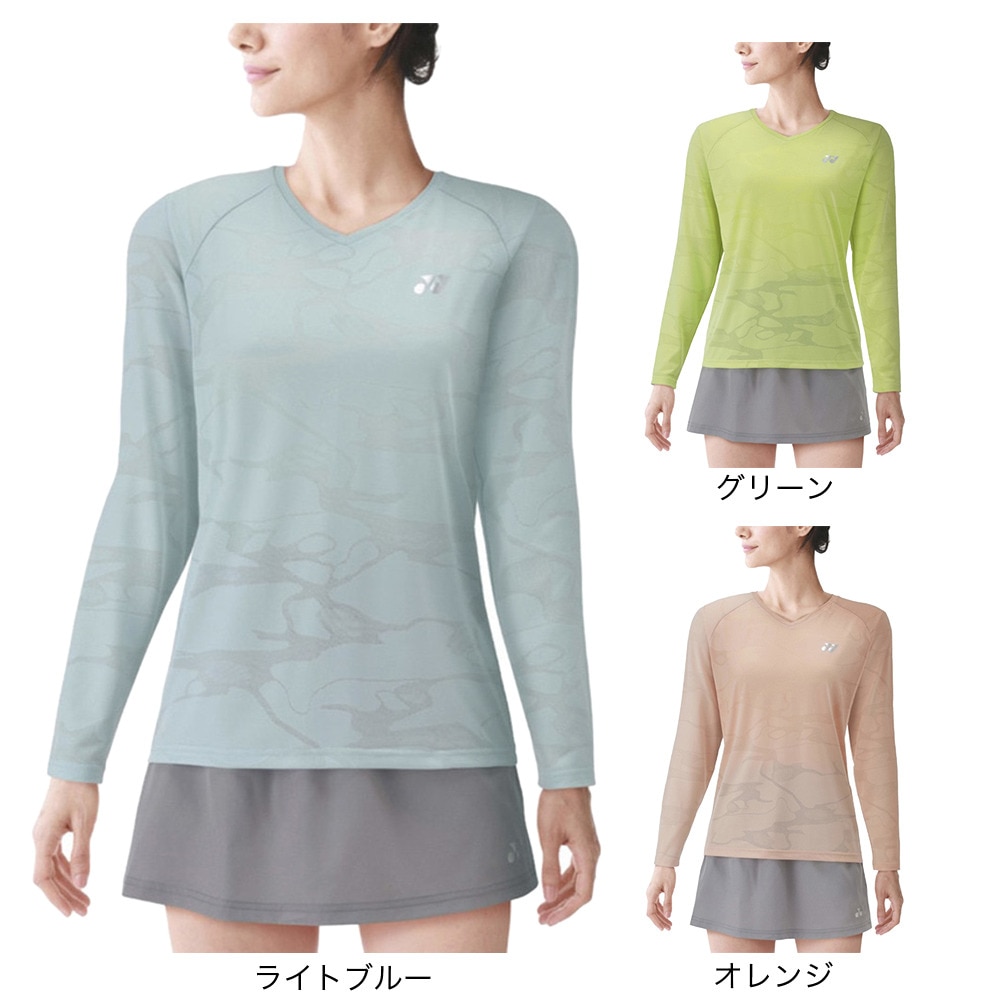 ヨネックス（YONEX）（レディース）テニスウェア 長袖Tシャツ 16659-664
