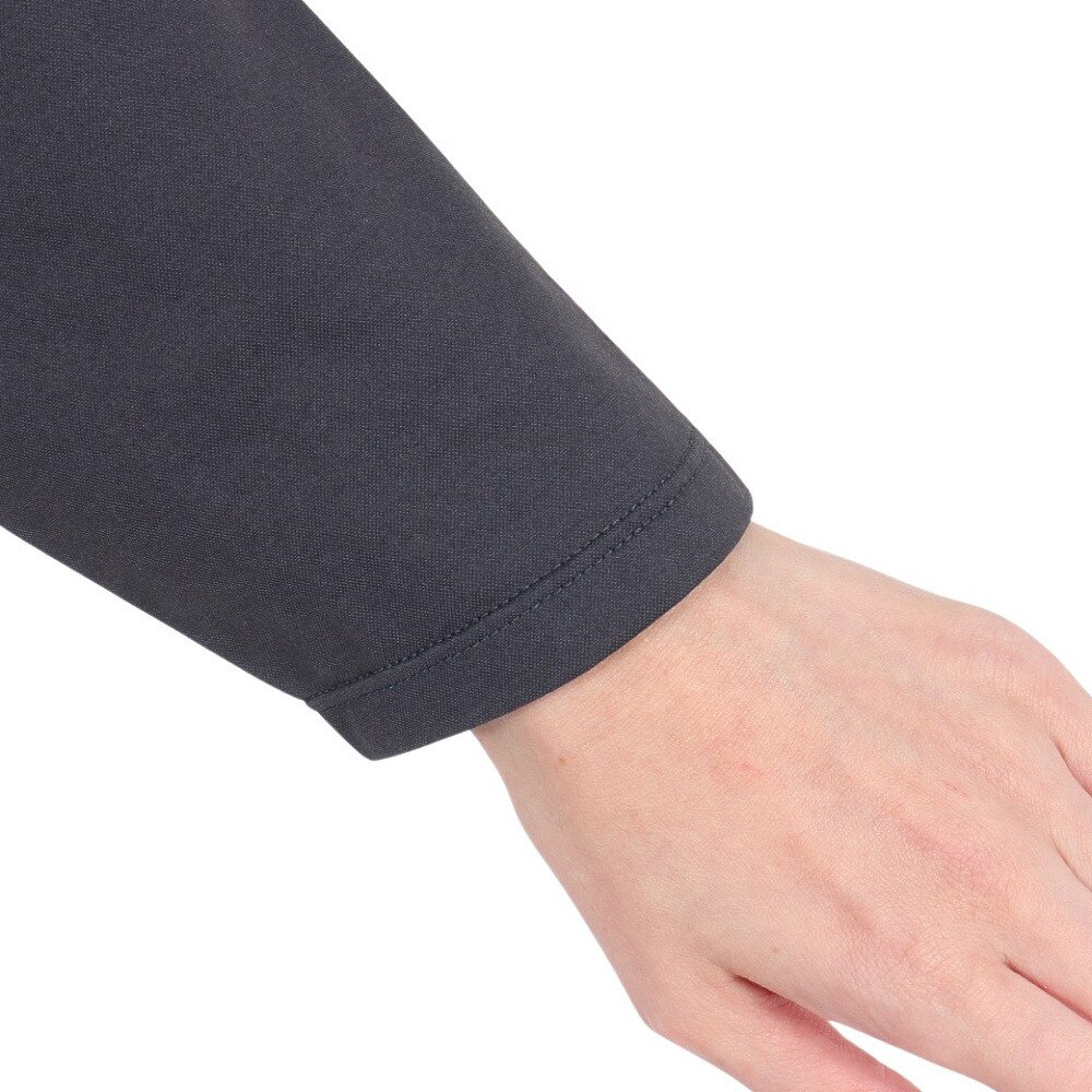 エレッセ（ELLESSE）（レディース）テニスウェア レディース ハイゲージ長袖ロゴTシャツ EU123102 2 速乾