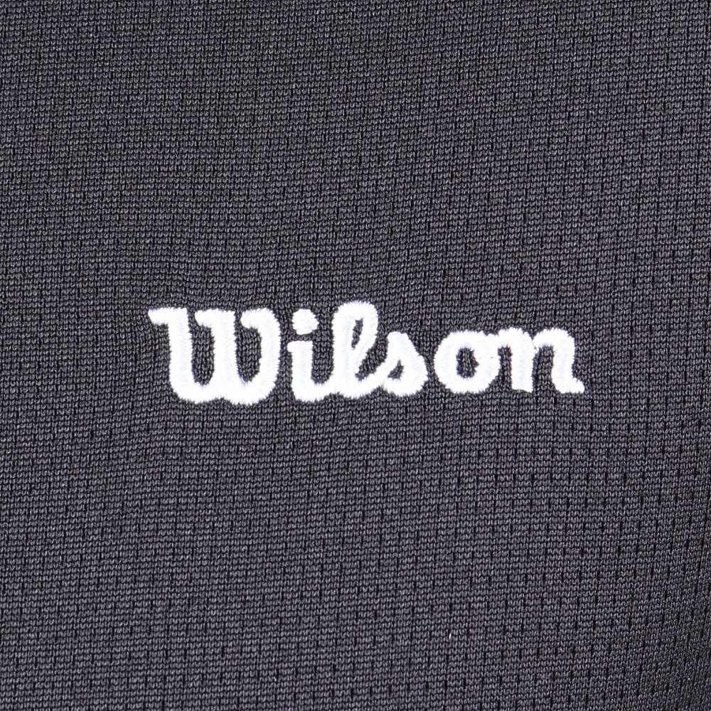ウイルソン（Wilson）（レディース）テニスウェア レディース クルーネック長袖Tシャツ 443255-BK