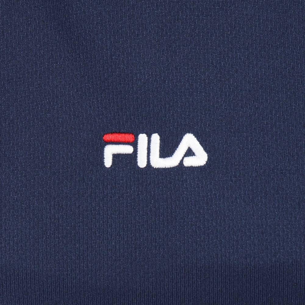 フィラ（FILA）（レディース）テニスウェア レディース 長袖エンボス フェイクTシャツ FL6748-20 速乾