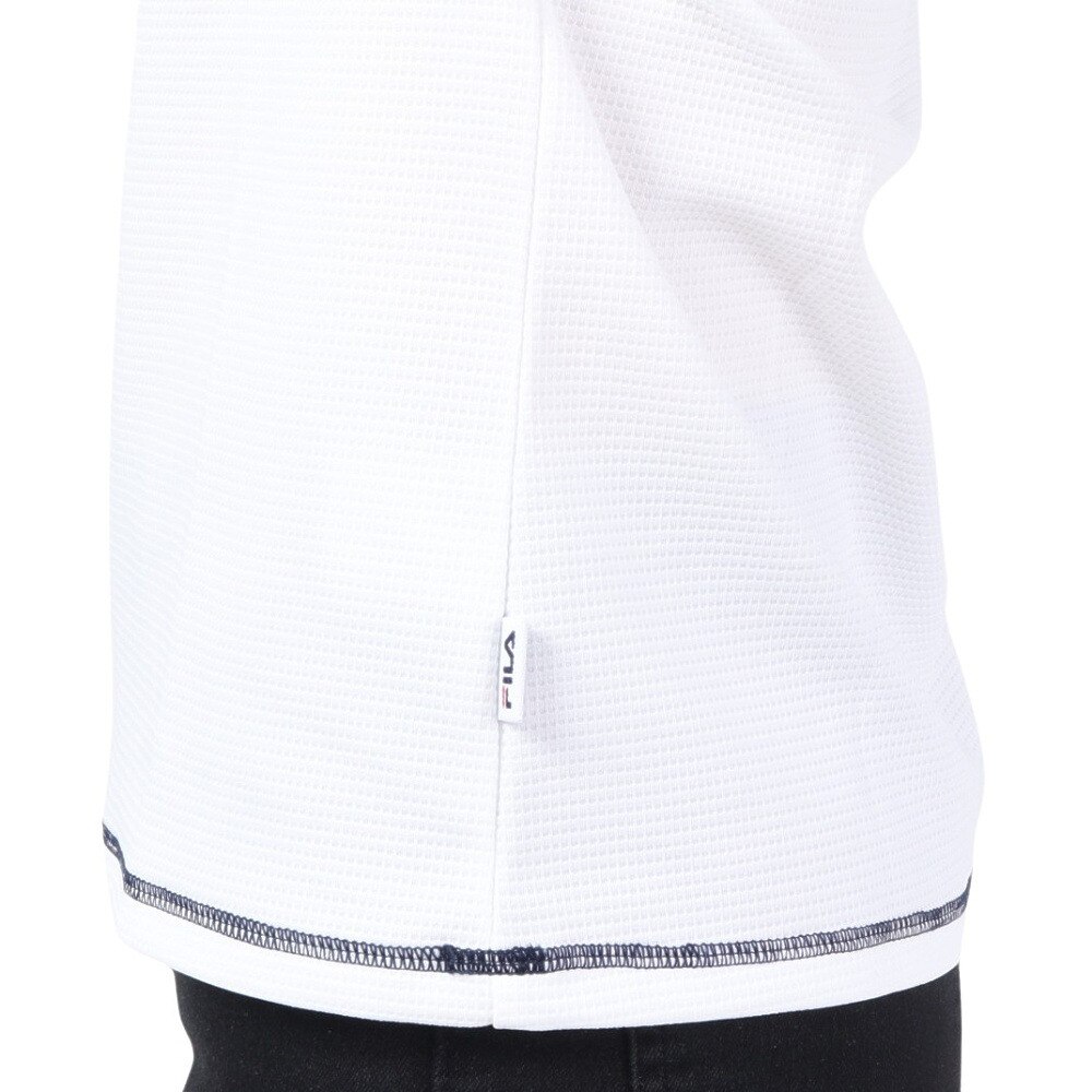 フィラ（FILA）（レディース）テニスウェア レディース 長袖ワンポイントシャツ FL6757-01