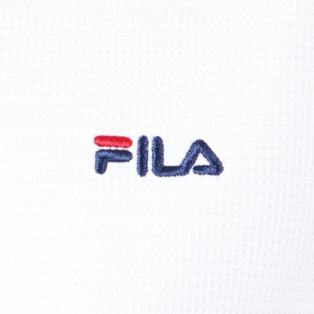 フィラ（FILA）（レディース）テニスウェア レディース 長袖ワンポイントシャツ FL6757-01