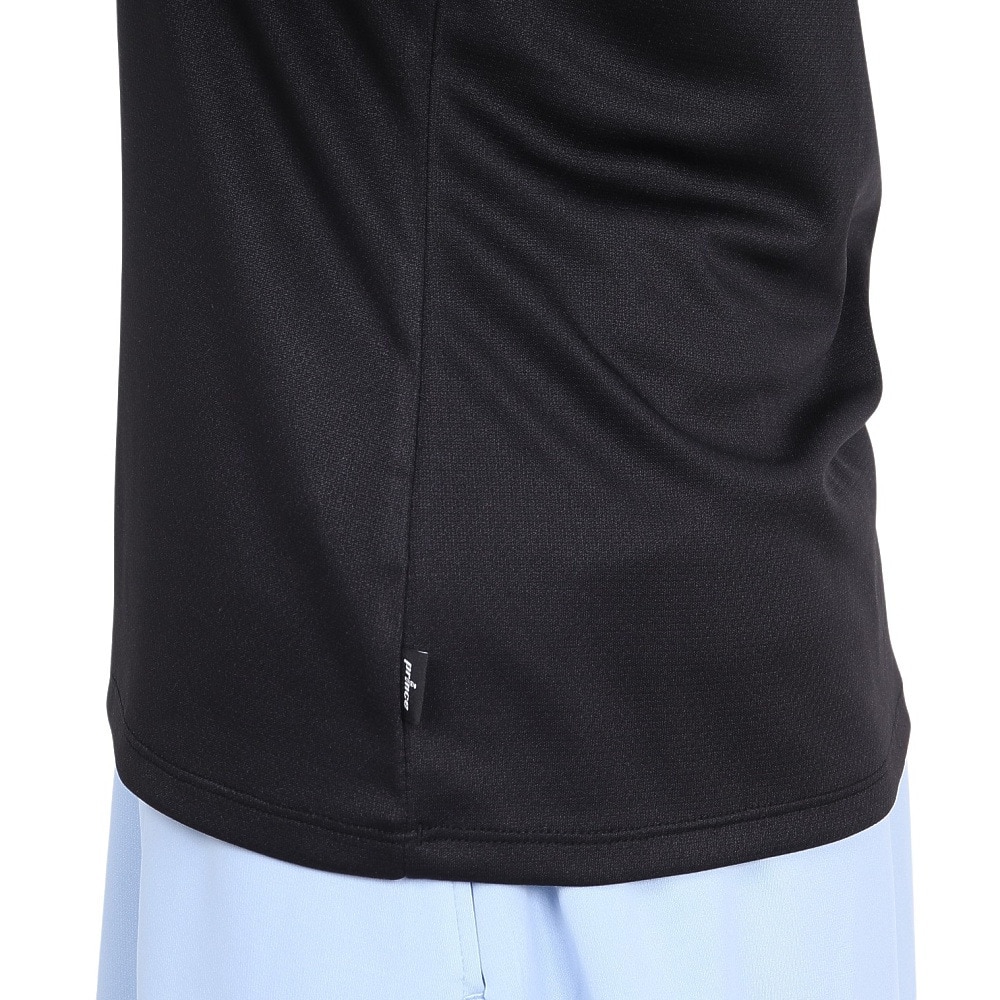 プリンス（PRINCE）（レディース）テニスウェア レディース ロングスリーブシャツ 吸水速乾 UPF50 リサイクル WF4092 165 BLK