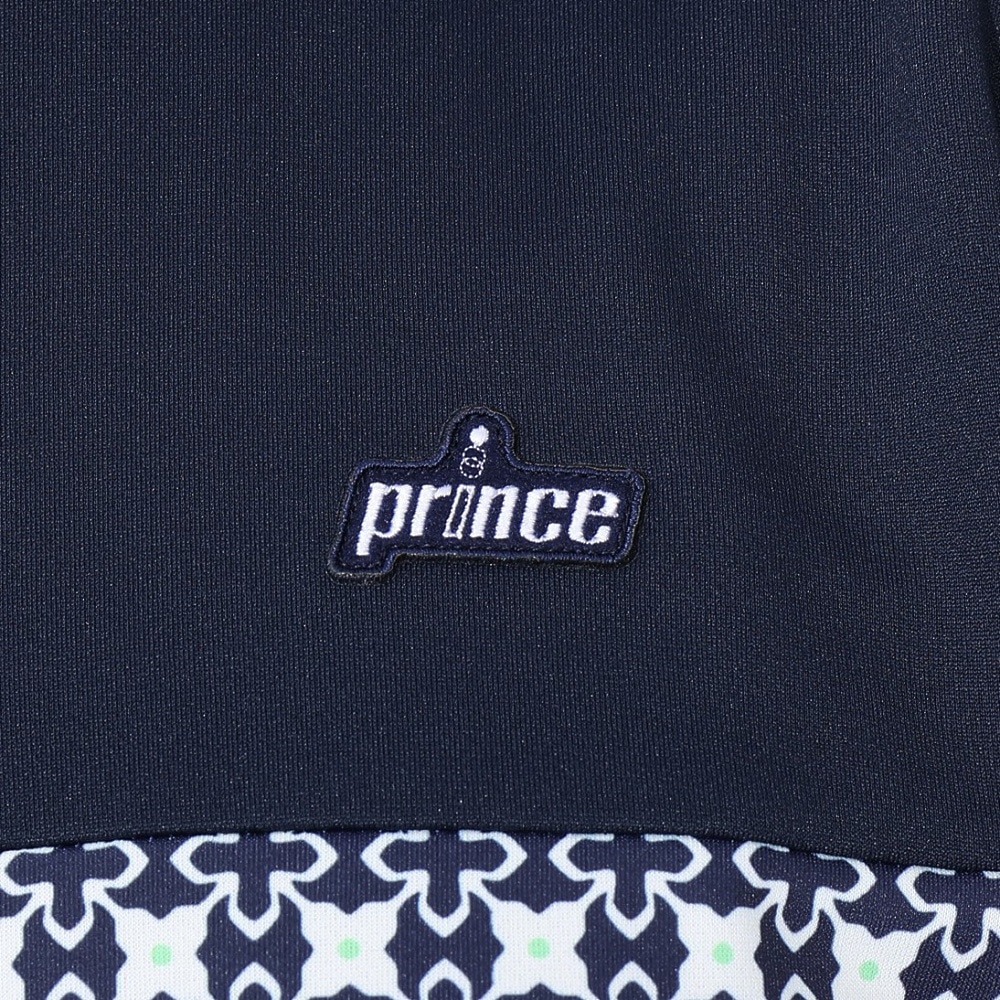 プリンス（PRINCE）（レディース）テニスウェア レディース 長袖 ロングスリーブ ゲームシャツ ライトスムース素材 WF4100 127 NVY