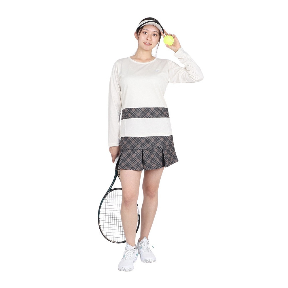 バボラ（BABOLAT）（レディース）テニスウェア PURE ロングスリーブシャツ 長袖 BWP4577-BG00
