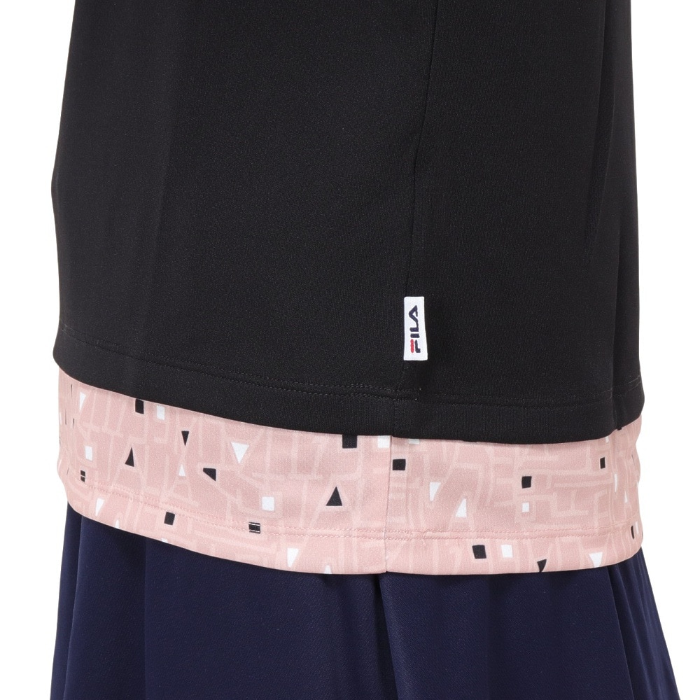 フィラ（FILA）（レディース）テニスウェア ロングスリーブ フェイク Tシャツ FL7006-08