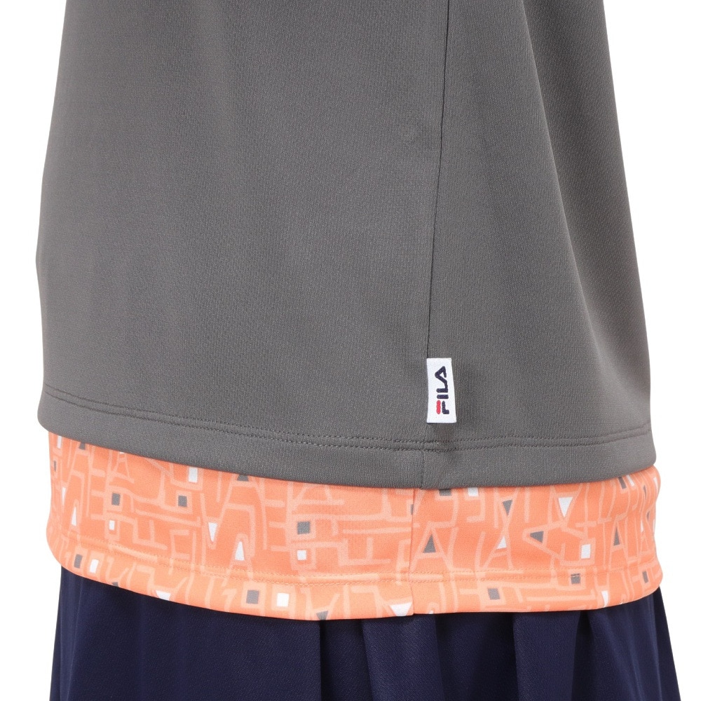 フィラ（FILA）（レディース）テニスウェア ロングスリーブ フェイク Tシャツ FL7006-31