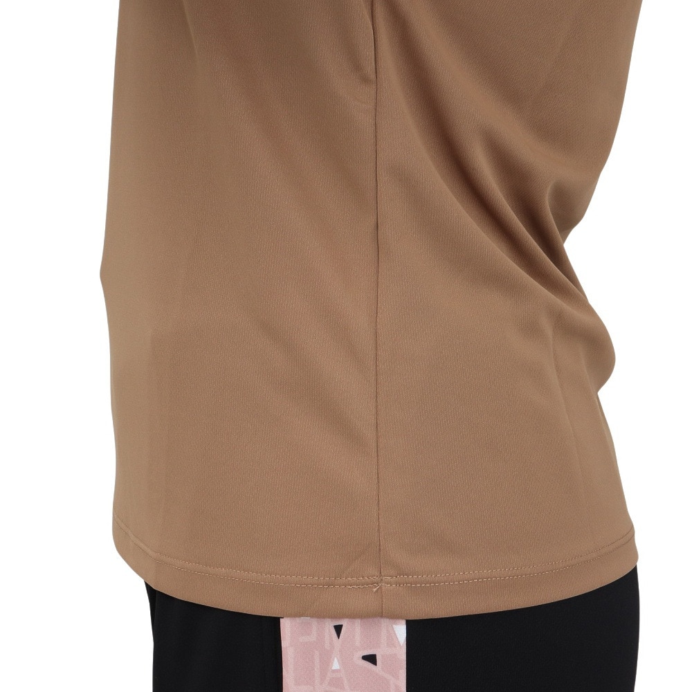 フィラ（FILA）（レディース）テニスウェア ロゴプリント バックホールメッシュ ロングスリーブTシャツ VL2954-06A