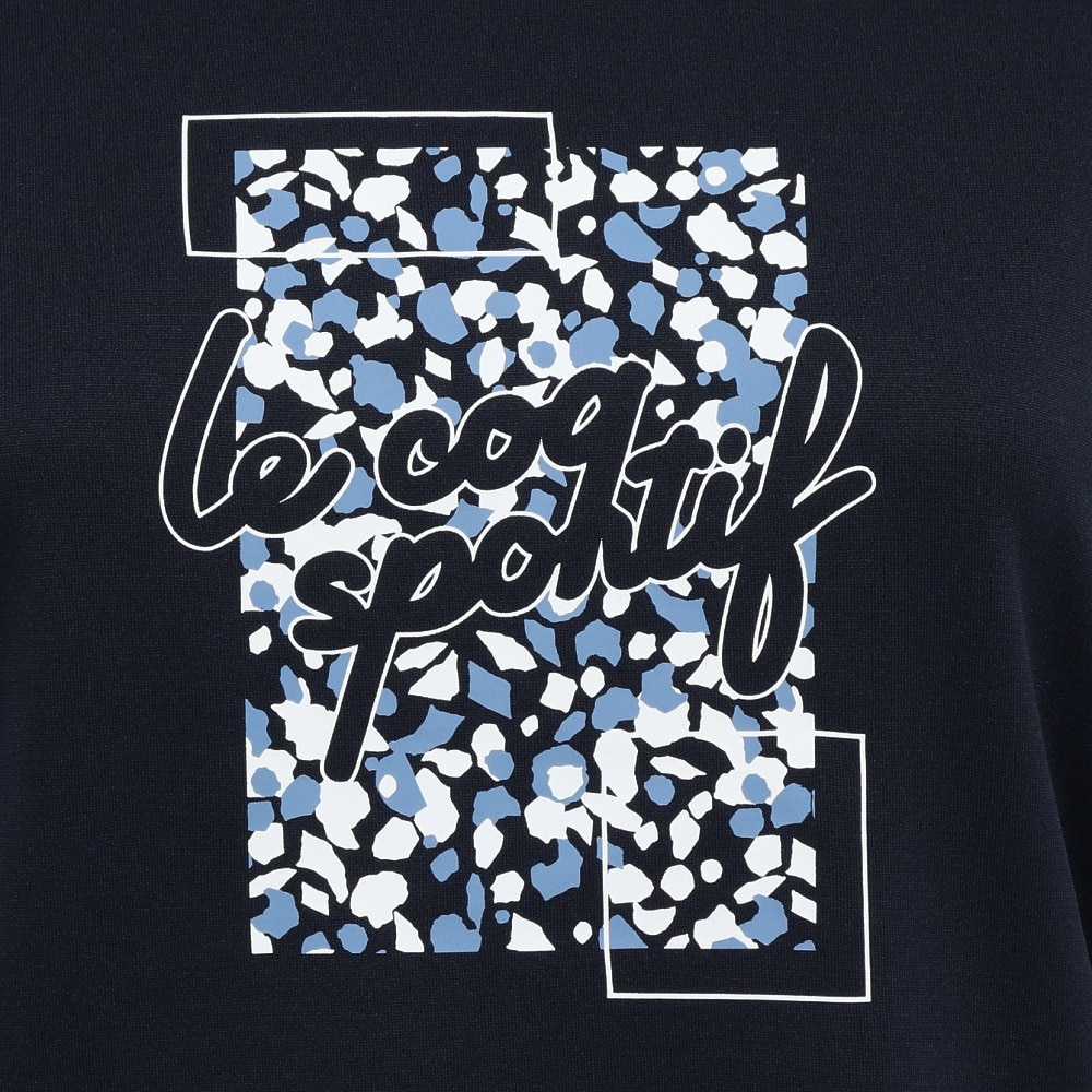 ルコックスポルティフ（lecoqsportif）（レディース）テニスウェア レディース 長袖プラクティスシャツ LN5FLT30L NV00
