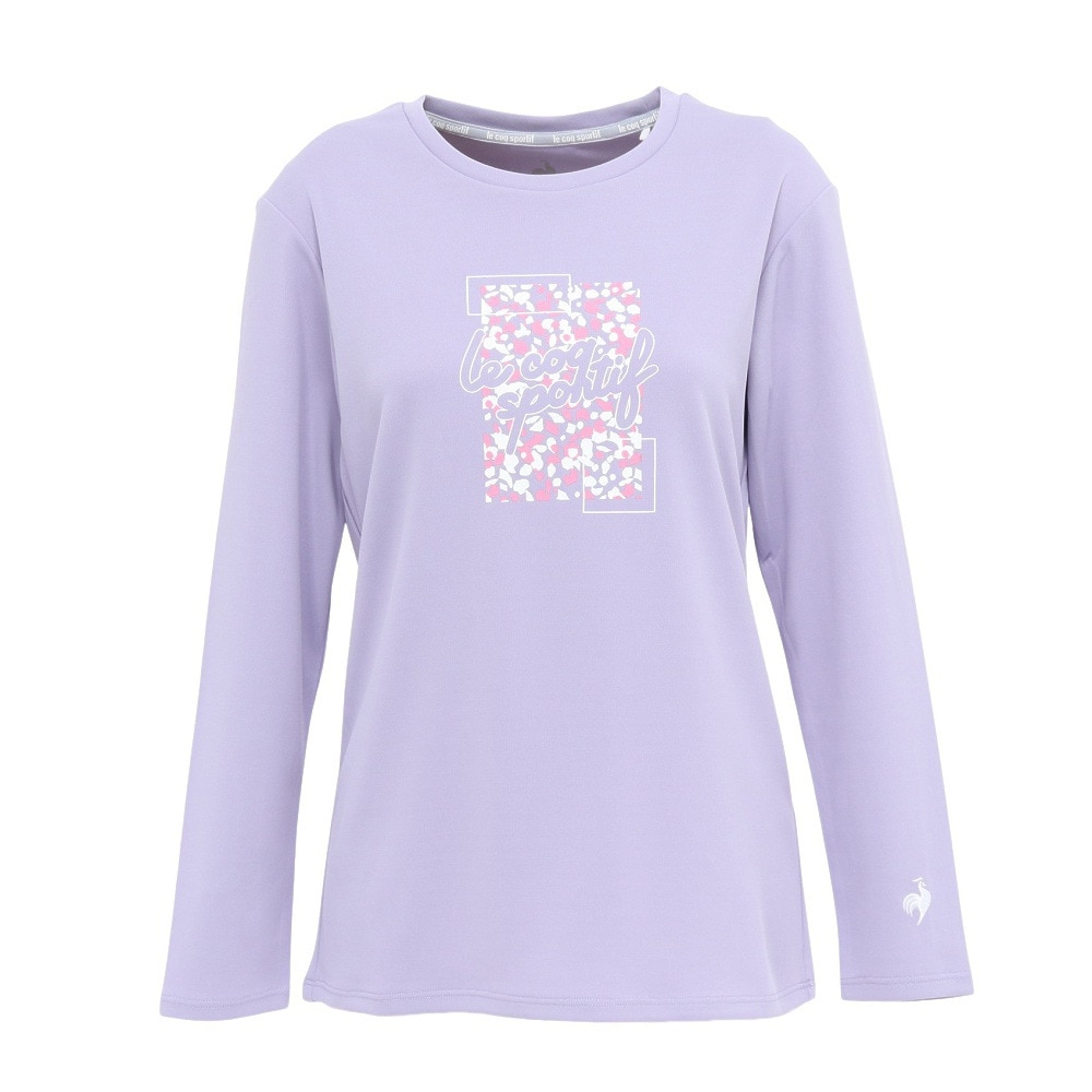 ルコックスポルティフ（lecoqsportif）（レディース）テニスウェア レディース 長袖プラクティスシャツ LN5FLT30L PP00