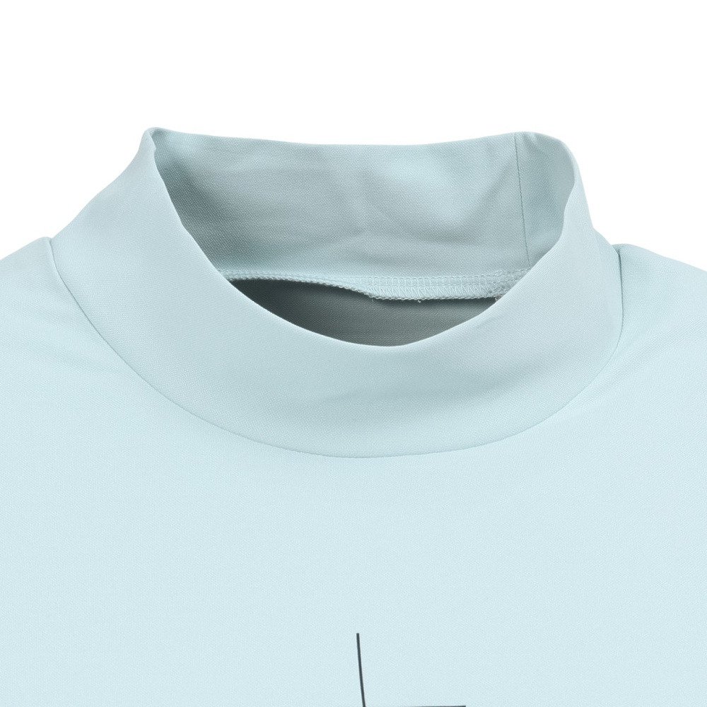 ルコックスポルティフ（lecoqsportif）（レディース）テニスウェア レディース モックネック長袖シャツ LN5SLT50L BL00
