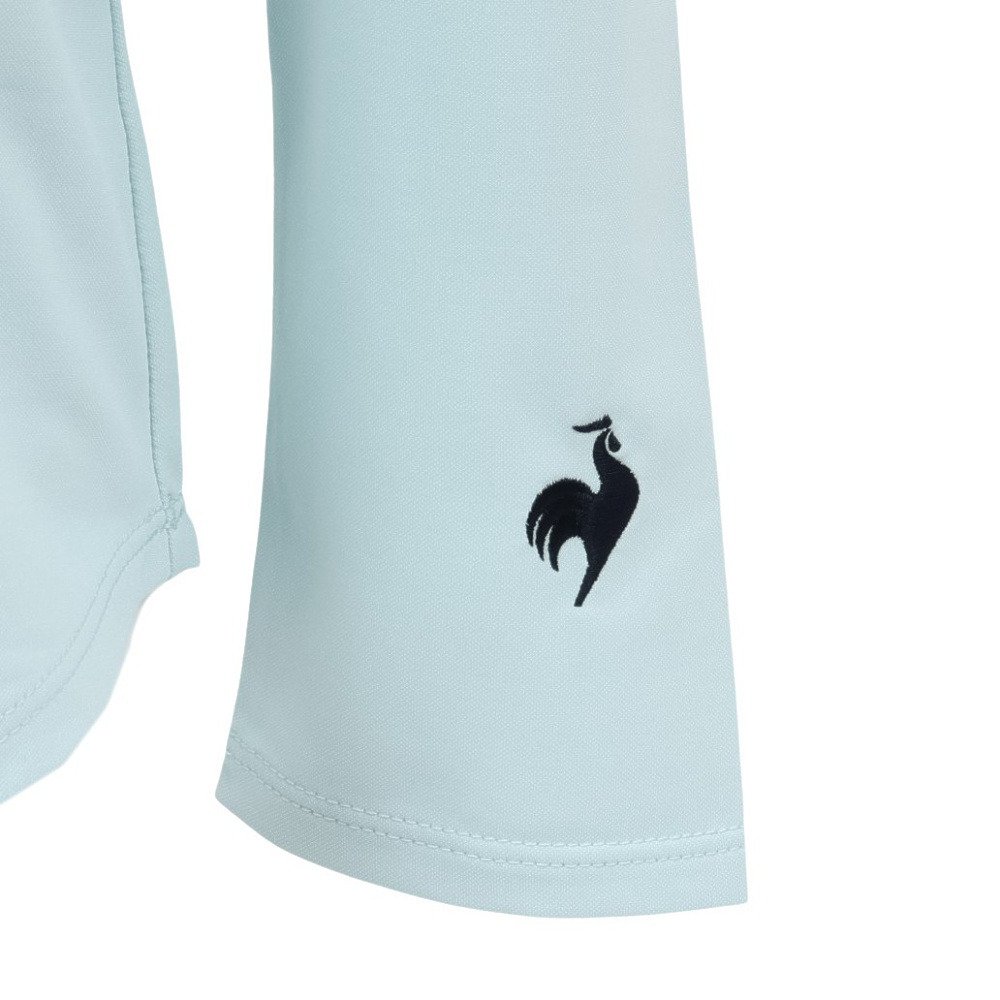 ルコックスポルティフ（lecoqsportif）（レディース）テニスウェア レディース モックネック長袖シャツ LN5SLT50L BL00
