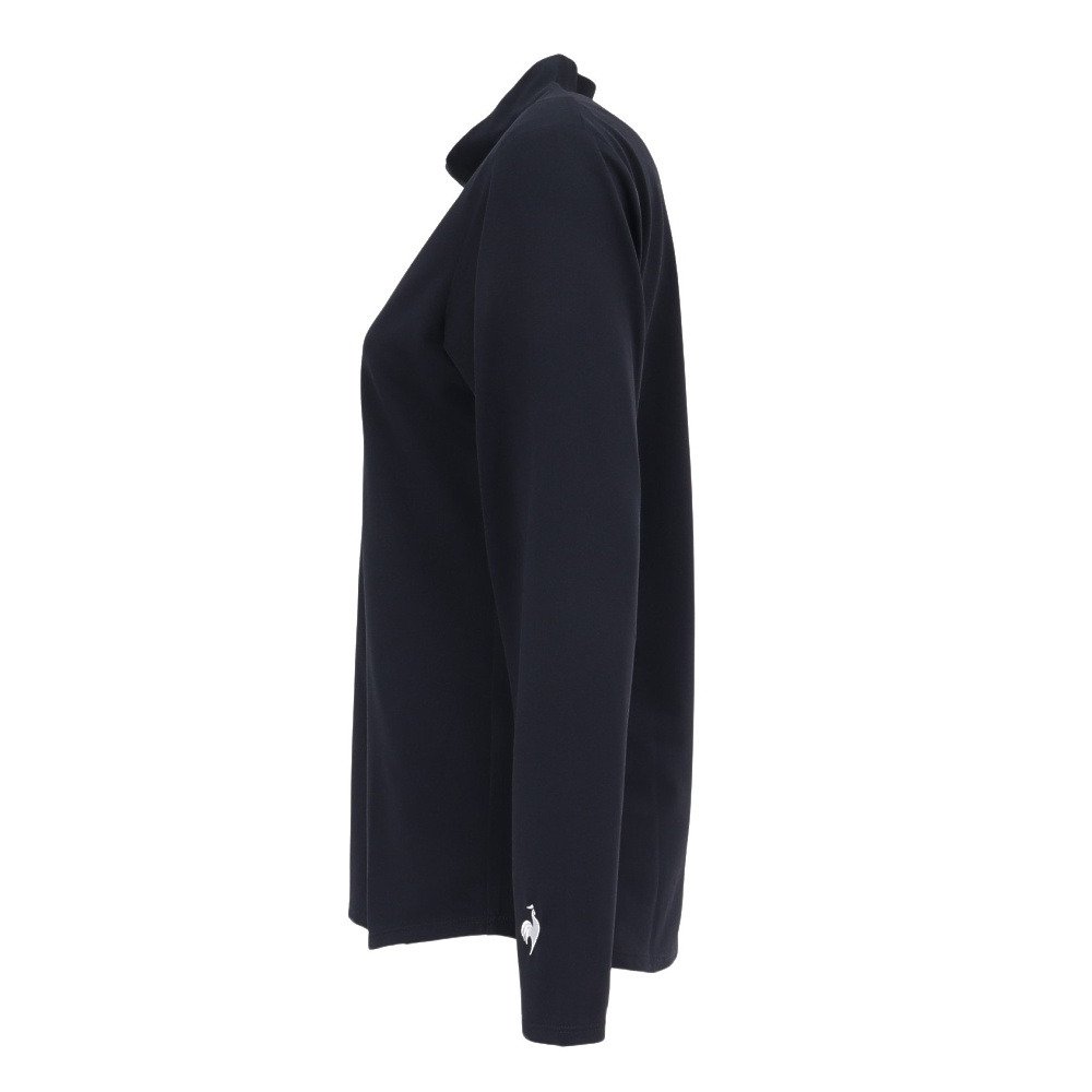 ルコックスポルティフ（lecoqsportif）（レディース）テニスウェア モックネック長袖シャツ LN5SLT50L NV00