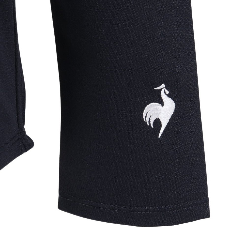 ルコックスポルティフ（lecoqsportif）（レディース）テニスウェア モックネック長袖シャツ LN5SLT50L NV00