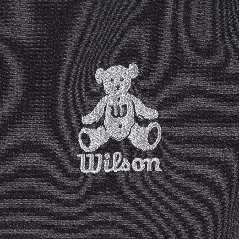 ウイルソン（Wilson）（レディース）テニスウェア レディース クロス ジップパーカー 443266-BK