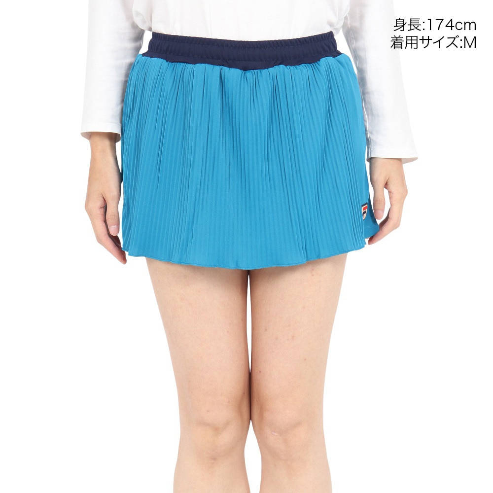 フィラ（FILA）（レディース）テニスウェア バックホールメッシュ ラップショーツパンツ VL2918-12A