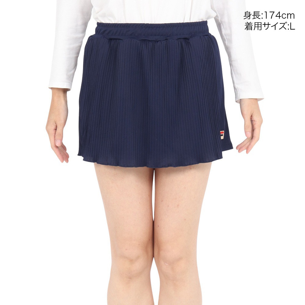 フィラ（FILA）（レディース）テニスウェア バックホールメッシュ ラップショーツパンツ VL2918-20