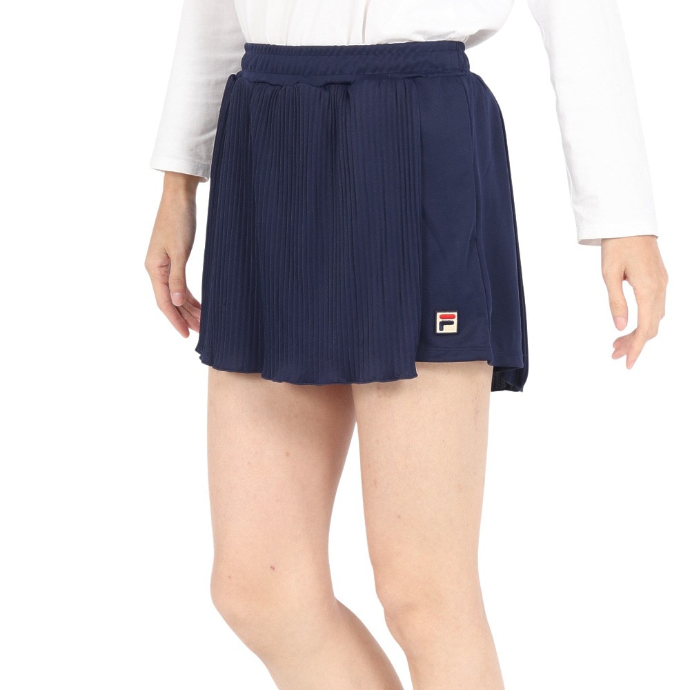 フィラ（FILA）（レディース）テニスウェア バックホールメッシュ ラップショーツパンツ VL2918-20